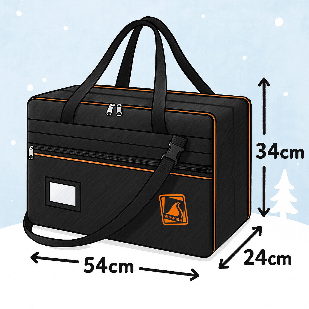 Pokrowiec na Dwie Pary Butów Narciarskich Prestige Double Boot Bag 4/6