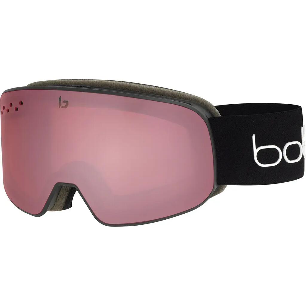 NEVADA SMALL Unisex Snow Goggles - Matte Black Corp/Vermillon Gun