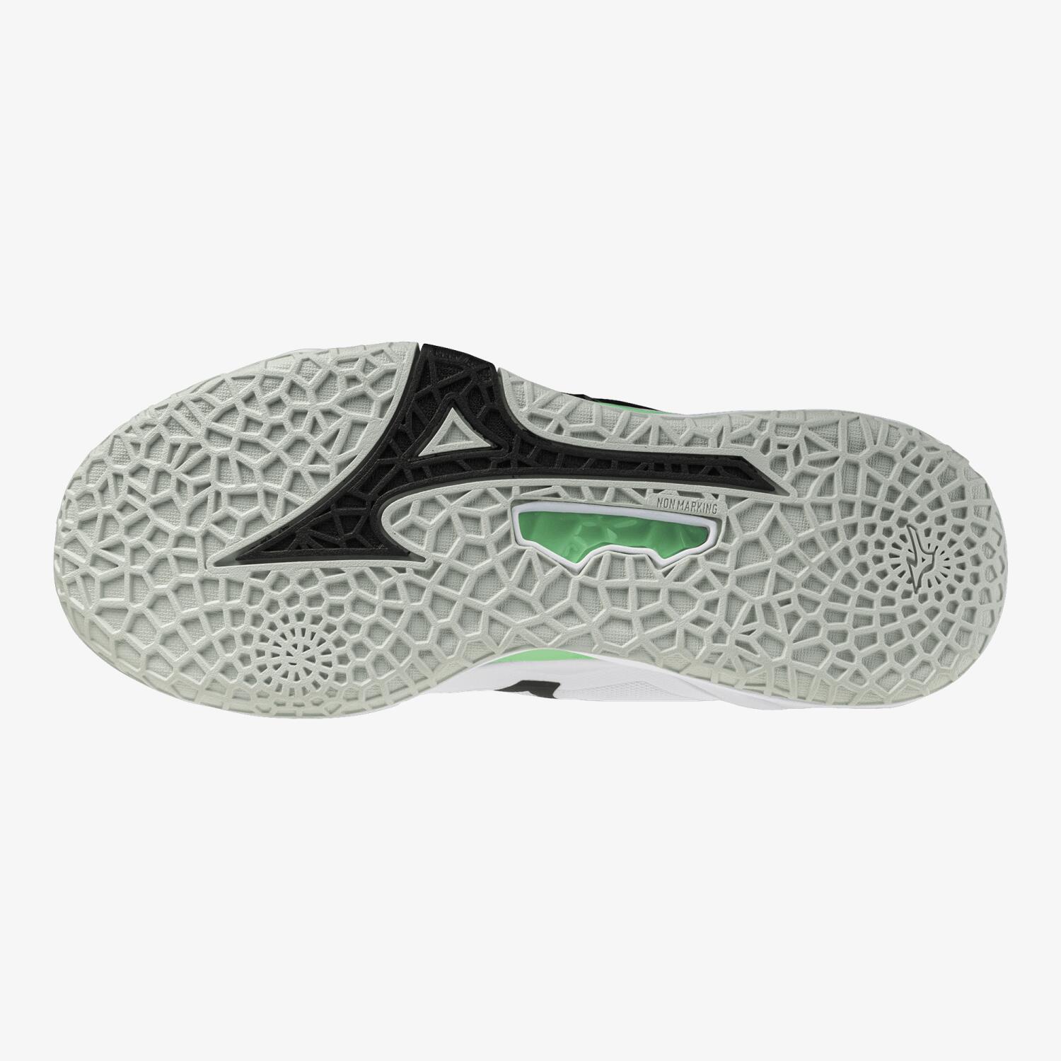 Zapatillas Mizuno Wave Stealth Neo 2 Blanco/Verde 2025 3/5