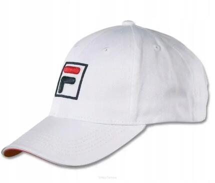Czapka tenisowa Fila Baseball Cap Forze biała