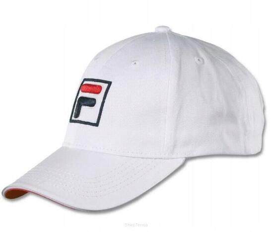 Czapka tenisowa Fila Baseball Cap Forze biała