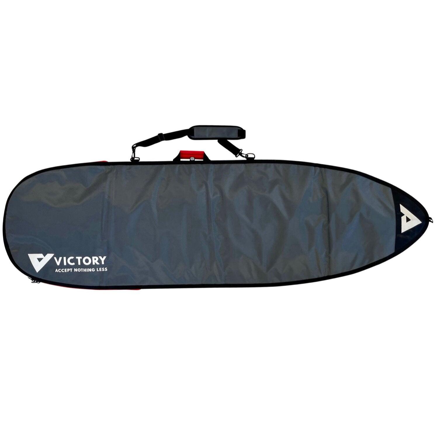 Victory - Victory - Housse Surf Fish / Hybrid 5mm - 6'3 - Grey / Black - Boardbag - Gris - Decathlon