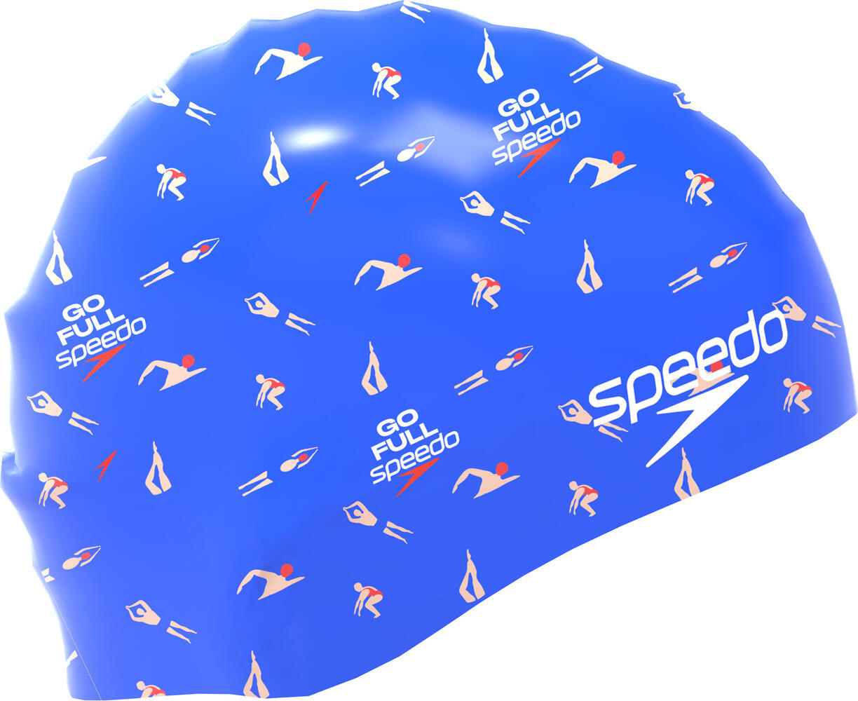 Czepek pływacki na basen unisex Speedo Slogan 2/2