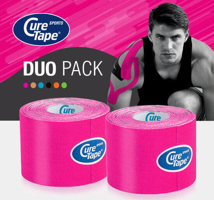 CureTape® SPORTS Kinesiotape - Ensemble d'offres spéciales - Rose