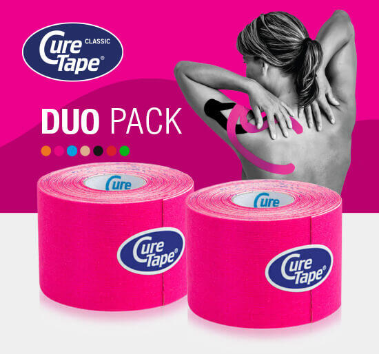 CURETAPE CureTape® Classic Kinesiotape  - set di sconti - Pink