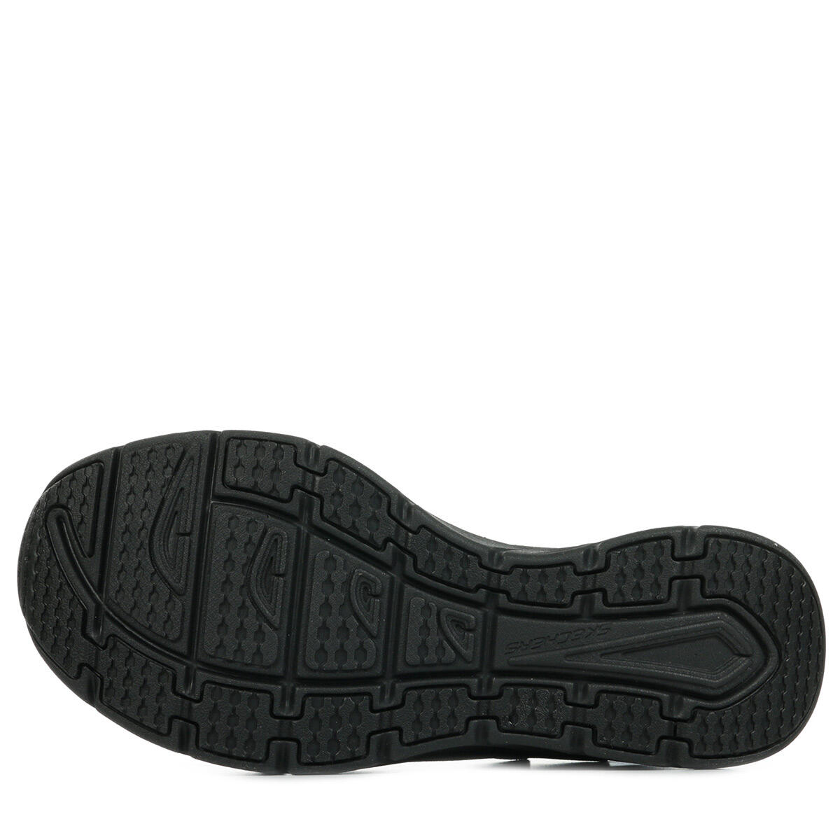 Sandalias Skechers D'lux Walker - New B, Negro, Mujer 6/6