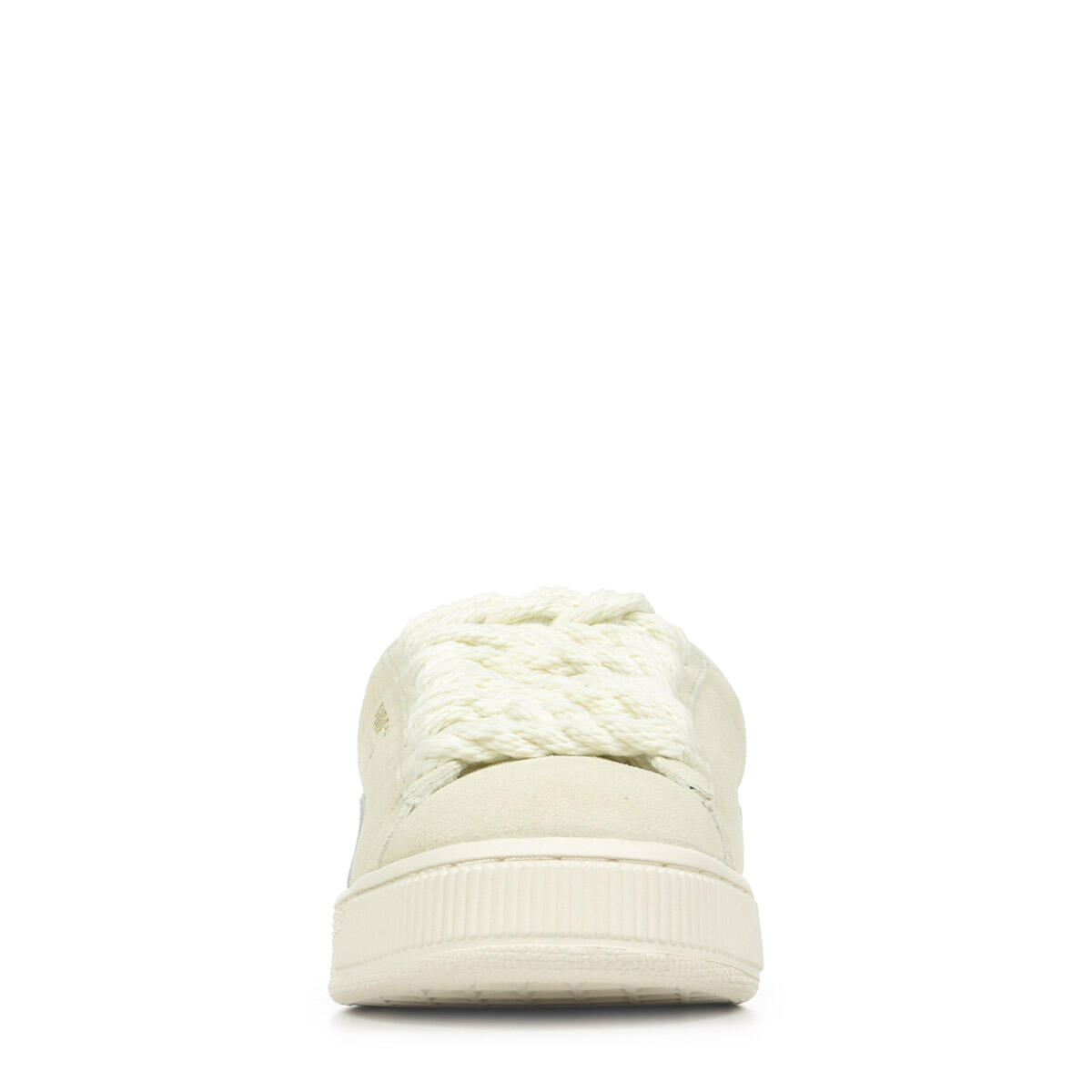 Chaussures Femmes Puma Suede Xl Rope beige 3/6