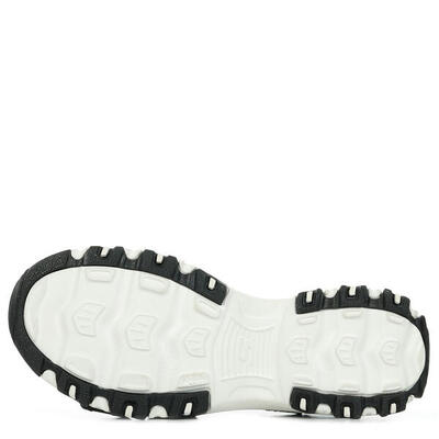 Platte sandalen dames skechers zwart