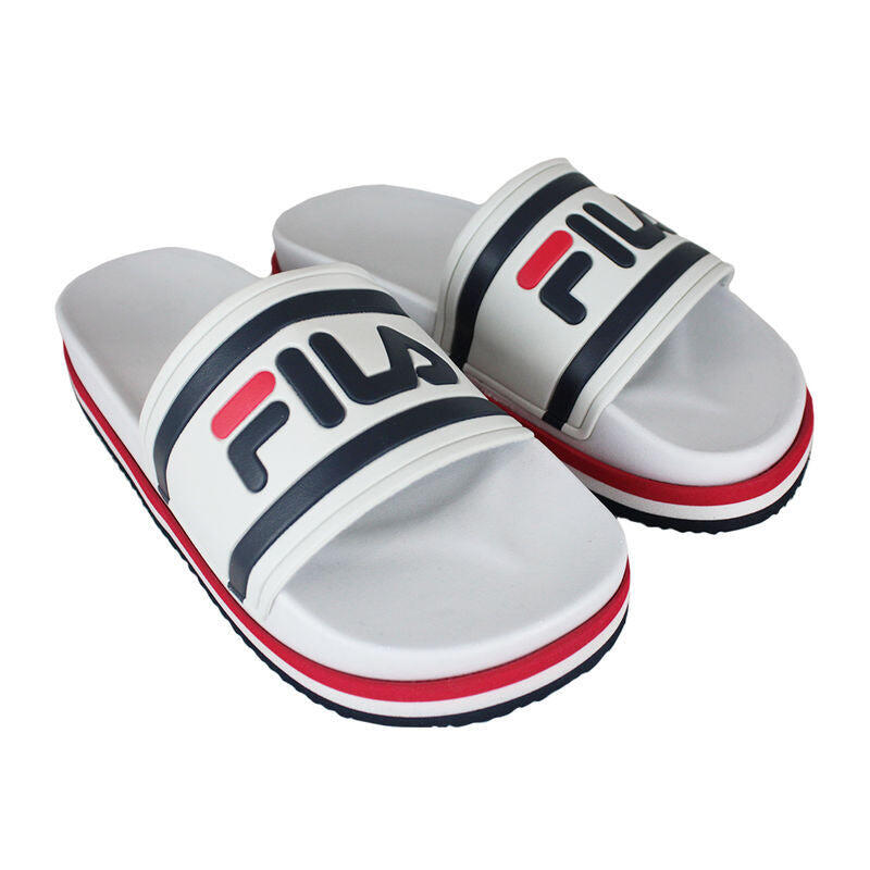 Fila Morro Bay Zeppa Wmn White/Stripe Blanco 2/6