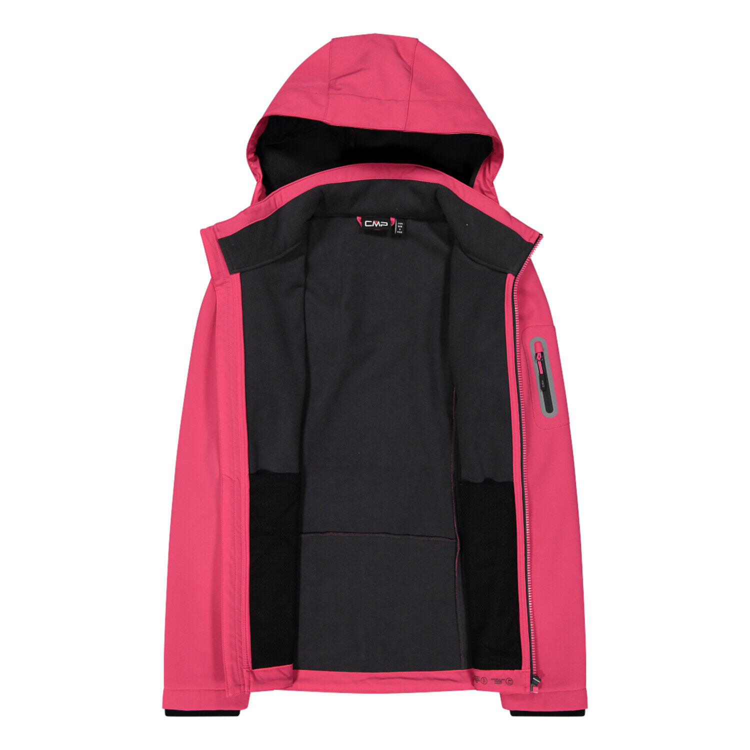 CMP Damen Softshelljacke Woman Jacket Zip Hood 39A5006 4/7