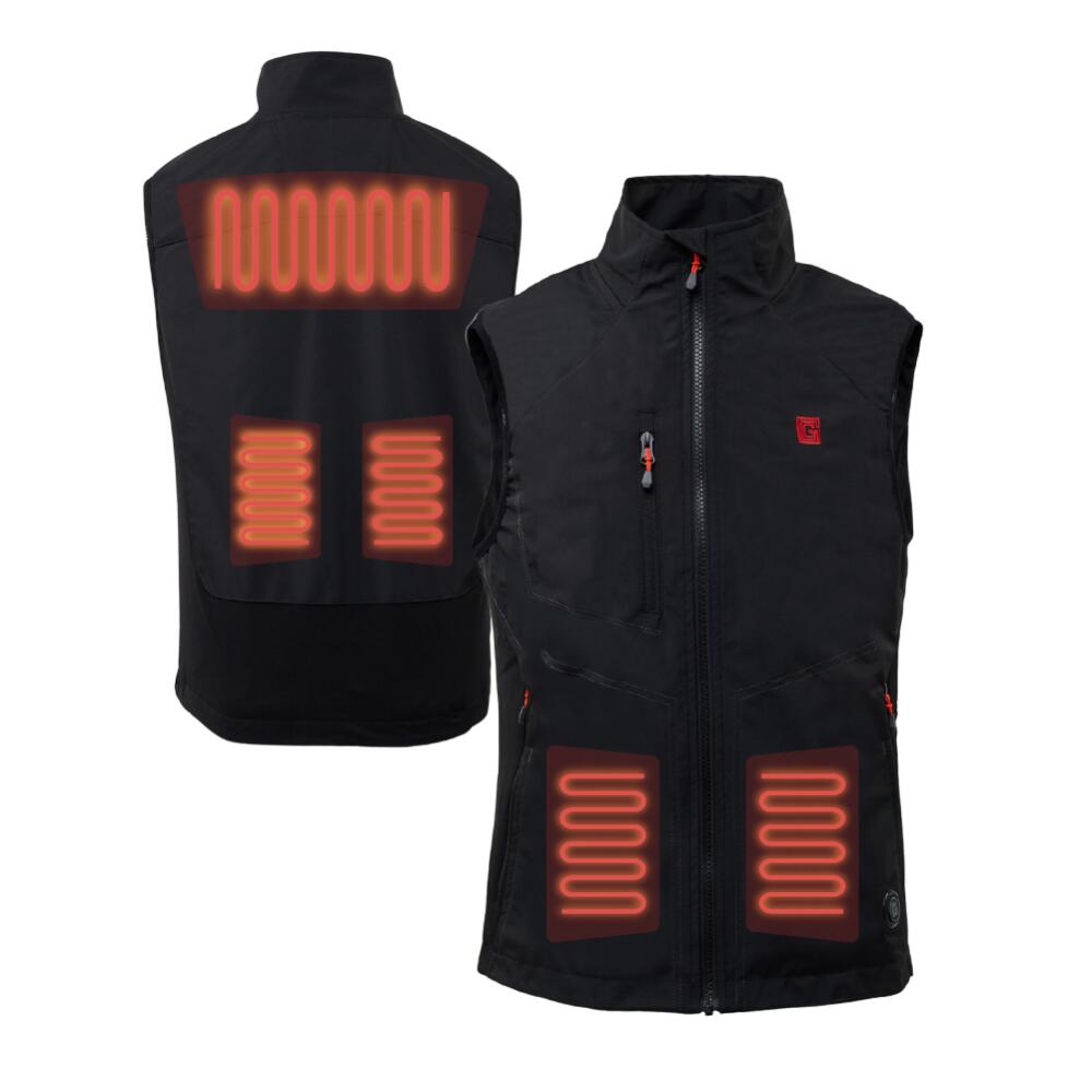 Gilet sportivo riscaldato da uomo 3/4