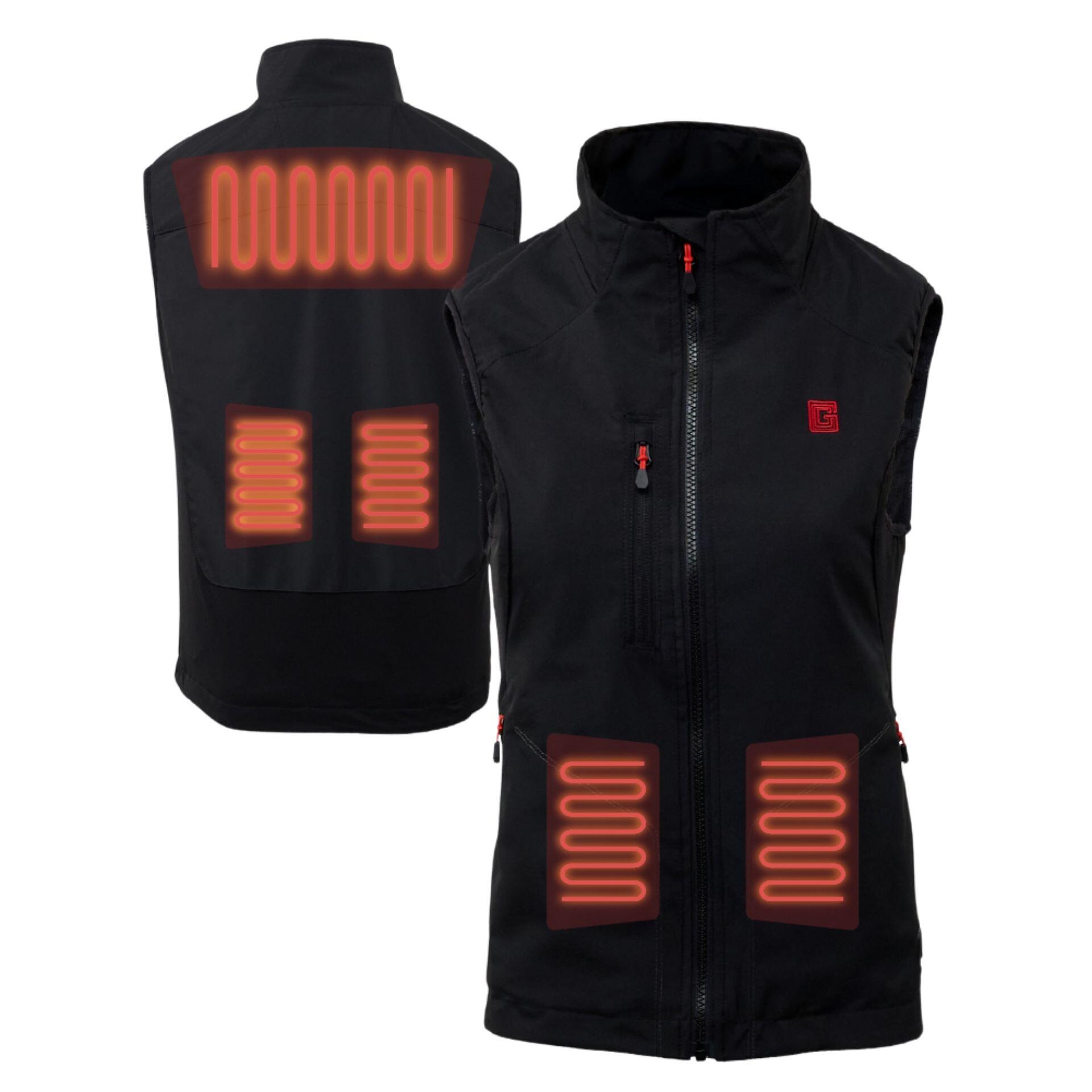 Beheizbare Sportweste Damen 3/5