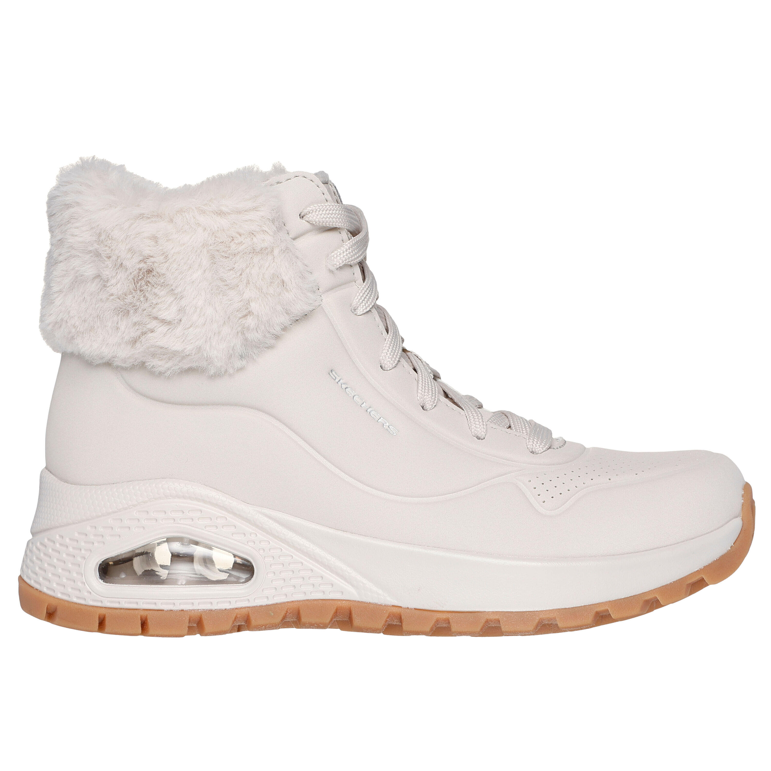 Skechers - Bottes D'Hiver Femme Skechers Uno Rugged - Fall Air - Baskets - Blanc|vert - 41 - Decathlon