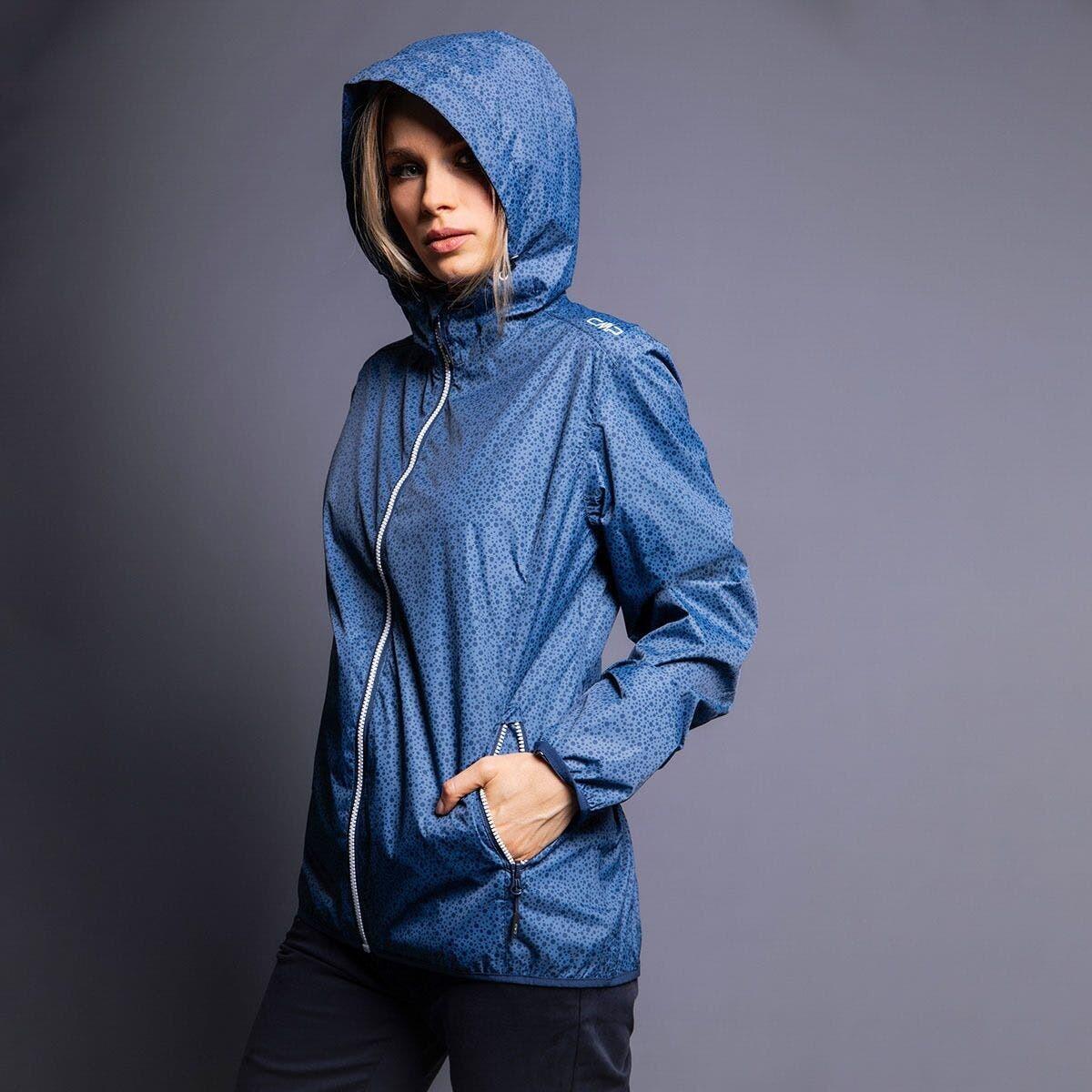 Chaqueta impermeable con capucha para mujer CMP 3/6