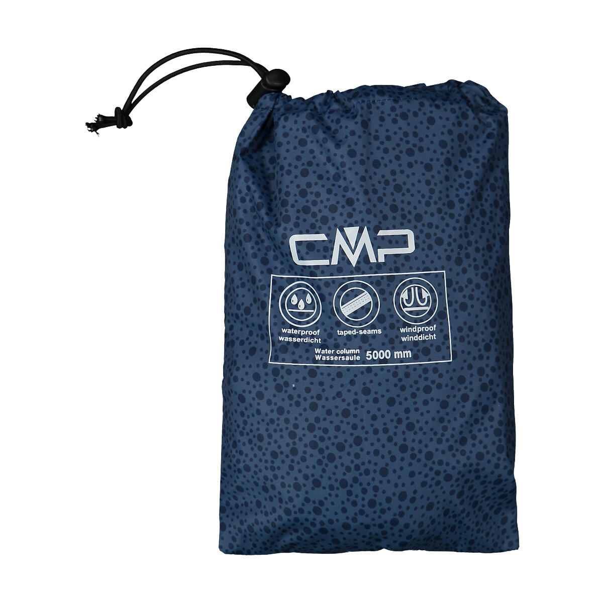 Chaqueta impermeable con capucha para mujer CMP 5/6