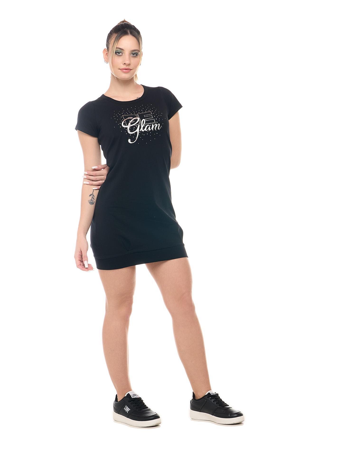Leone Be Glam vestido largo tipo camiseta 2/4