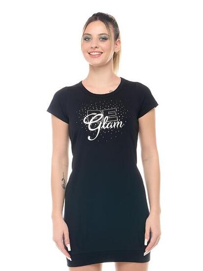 Abito maxi t-shirt Leone Be Glam