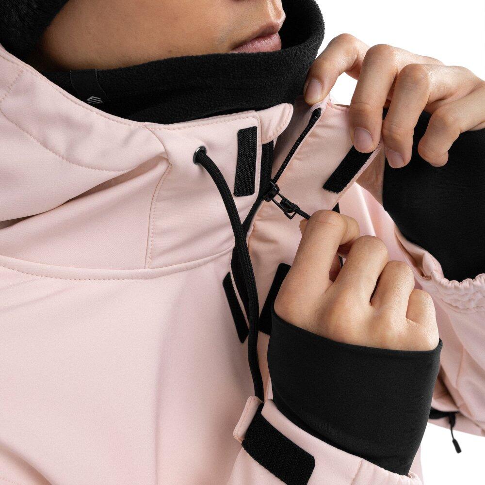 Veste D’hiver Fille Areto Rose Avec Capuche – Taille 16 Ans – Isolée Et Déperlante