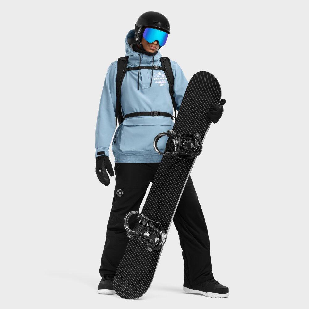 Casaco de snowboard para homem Desportos de inverno W3 Prags Azul 4/7