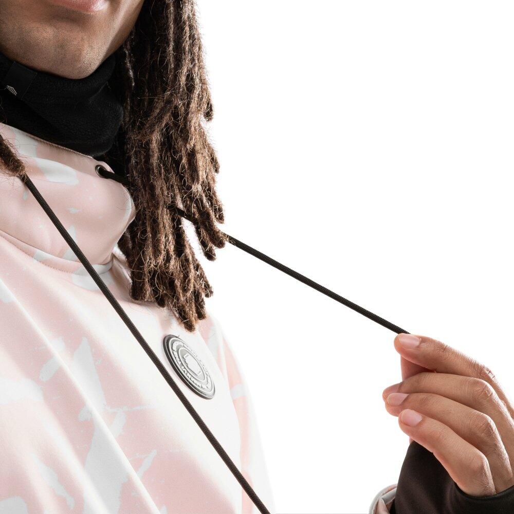 Giacca da snowboard da uomo Sport invernali W1 Lapland Rosa 5/8