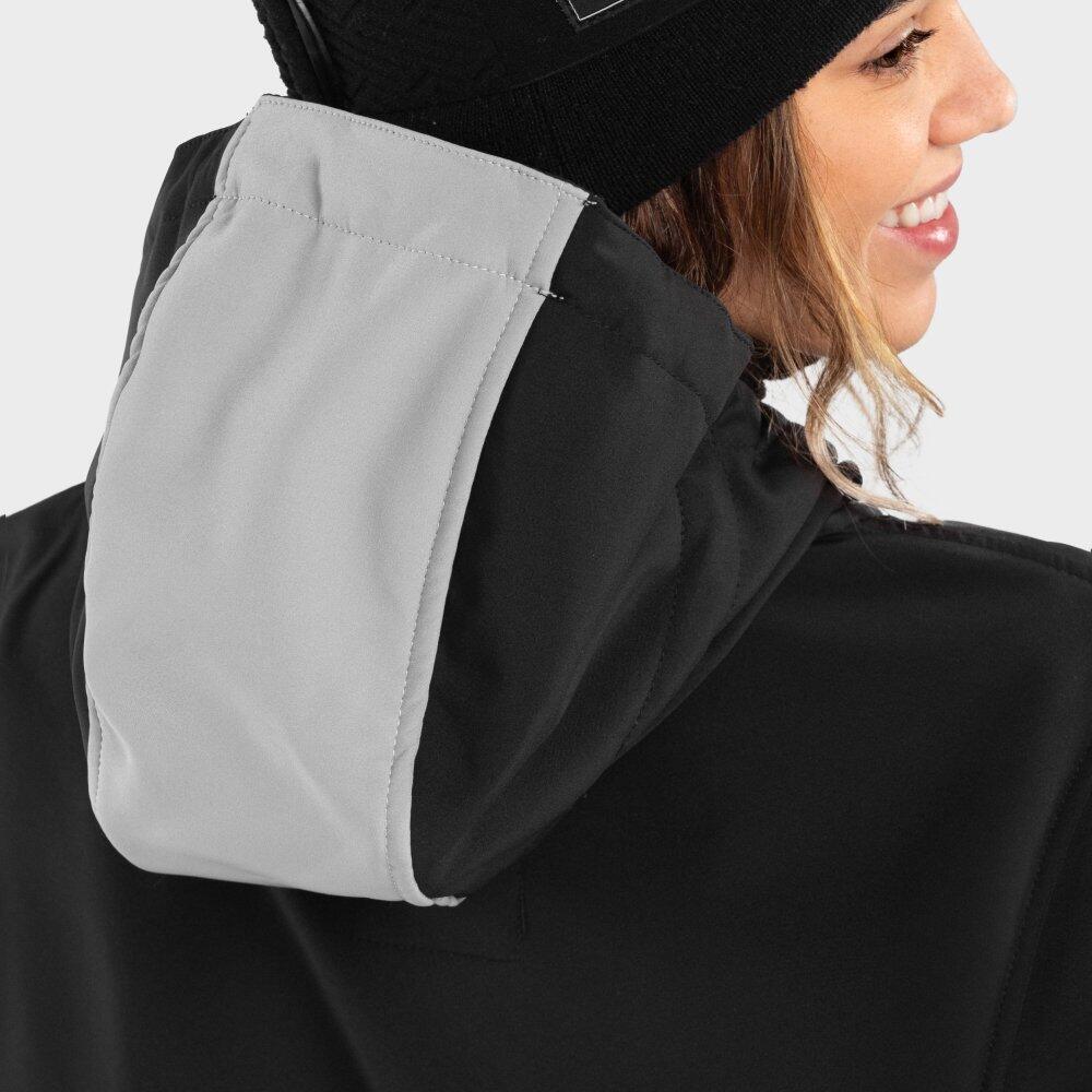 Casaco de snowboard para mulher Desportos de inverno W1-W Boardslide Preto 4/7
