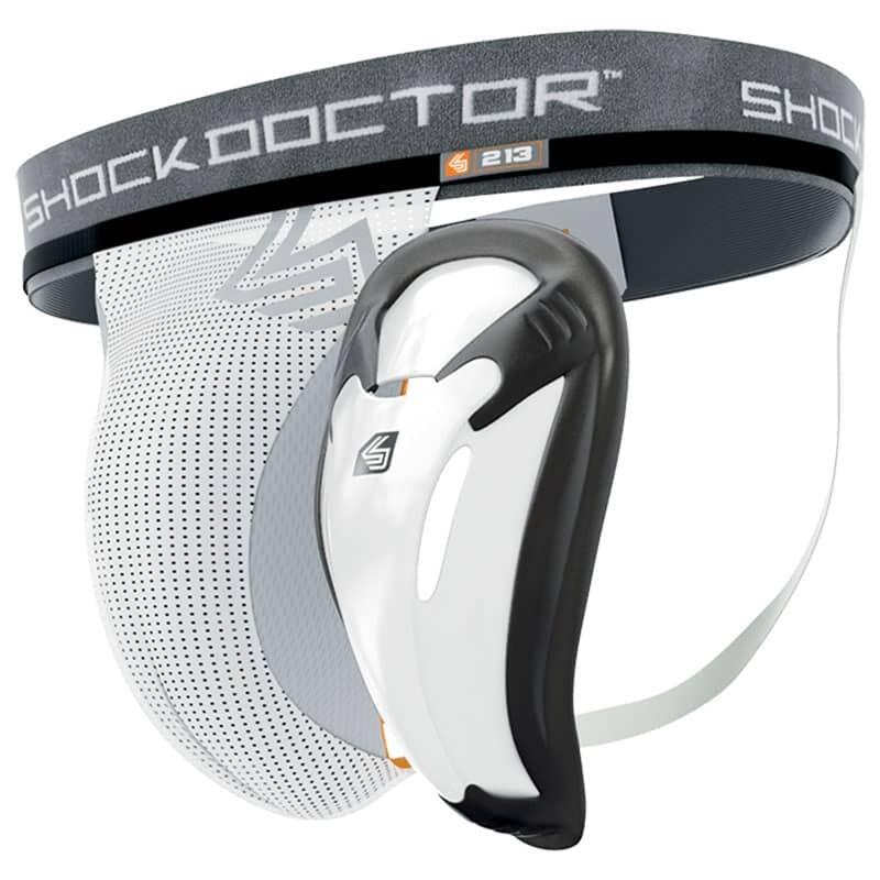 Shock Doctor - Coquille Avec Support Enfant Shock Doctor Bioflex - Coquille De Protection - Blanc|noir - 48 Xl - Decathlon