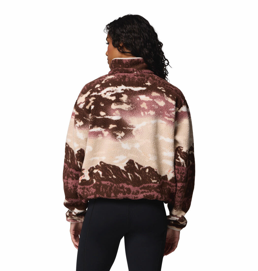 Polaires Et Pulls Femme - COLUMBIA Helvetia™ II Printed Cropped Half Snap - 2/7