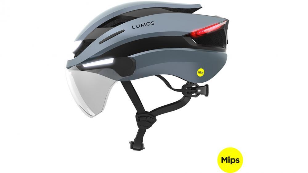 Lumos Ultra E-Bike MIPS Helm Space Blue M/L, Integrierte COB-LEDs, Blinker, B... 3/4
