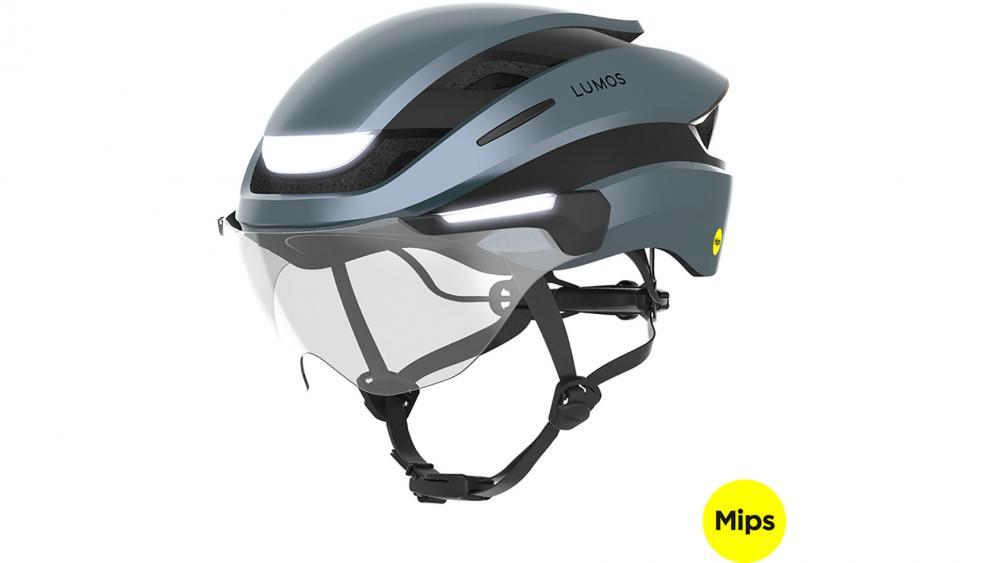 Lumos Ultra E-Bike MIPS Helm Space Blue M/L, Integrierte COB-LEDs, Blinker, B... 2/4