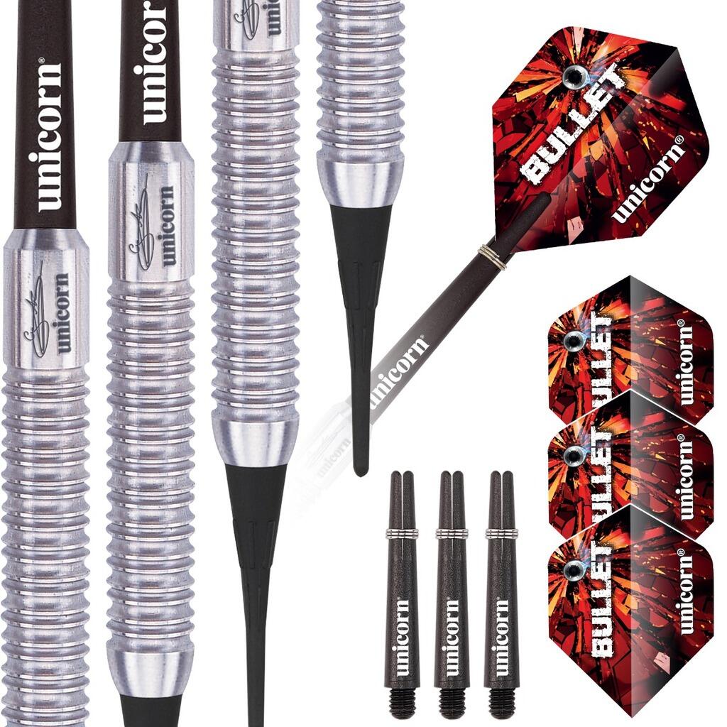 Unicorn S/T Bullet S1 Gary Anderson S/Steel Darts 16G 3/7
