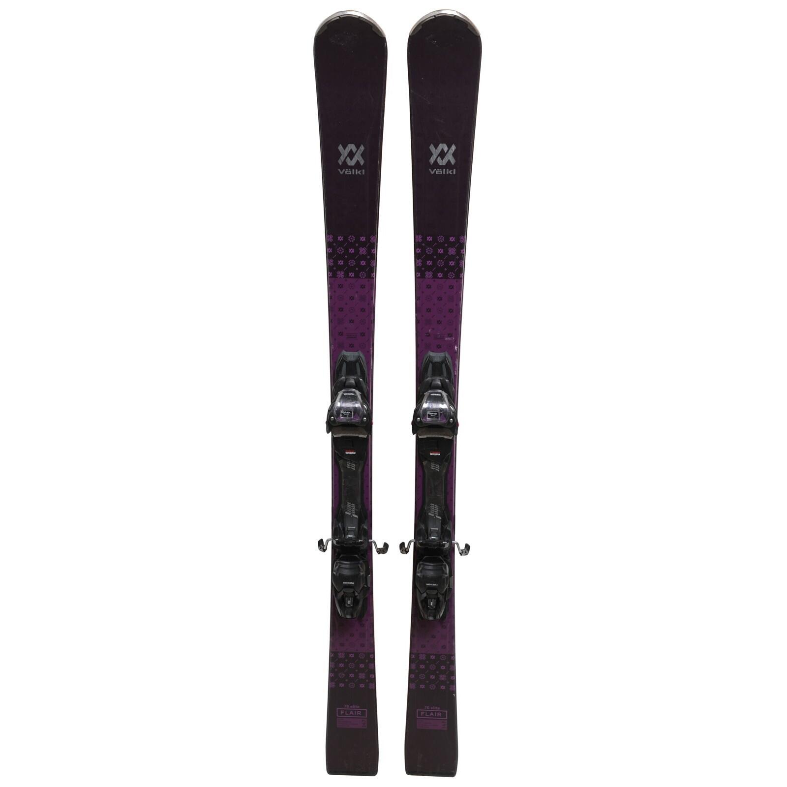 TWEEDEHANDS - Gebruikte Ski Völkl, Flair 76 + Bindingen - GOEDE 2/4