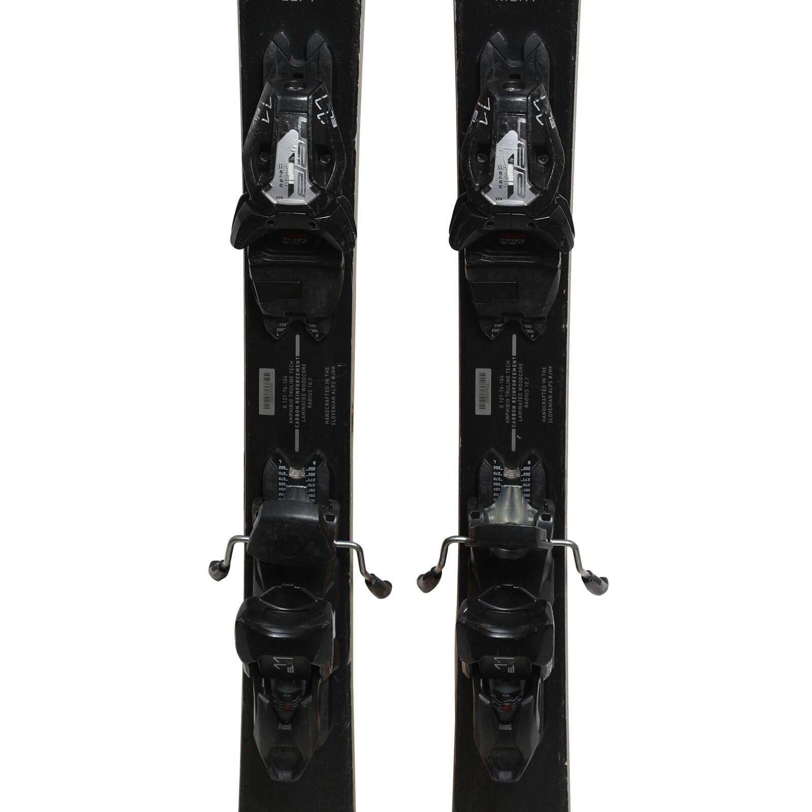 RECONDITIONNE - Ski Elan Wildcat 76 Black Edition + Fixations 3/4