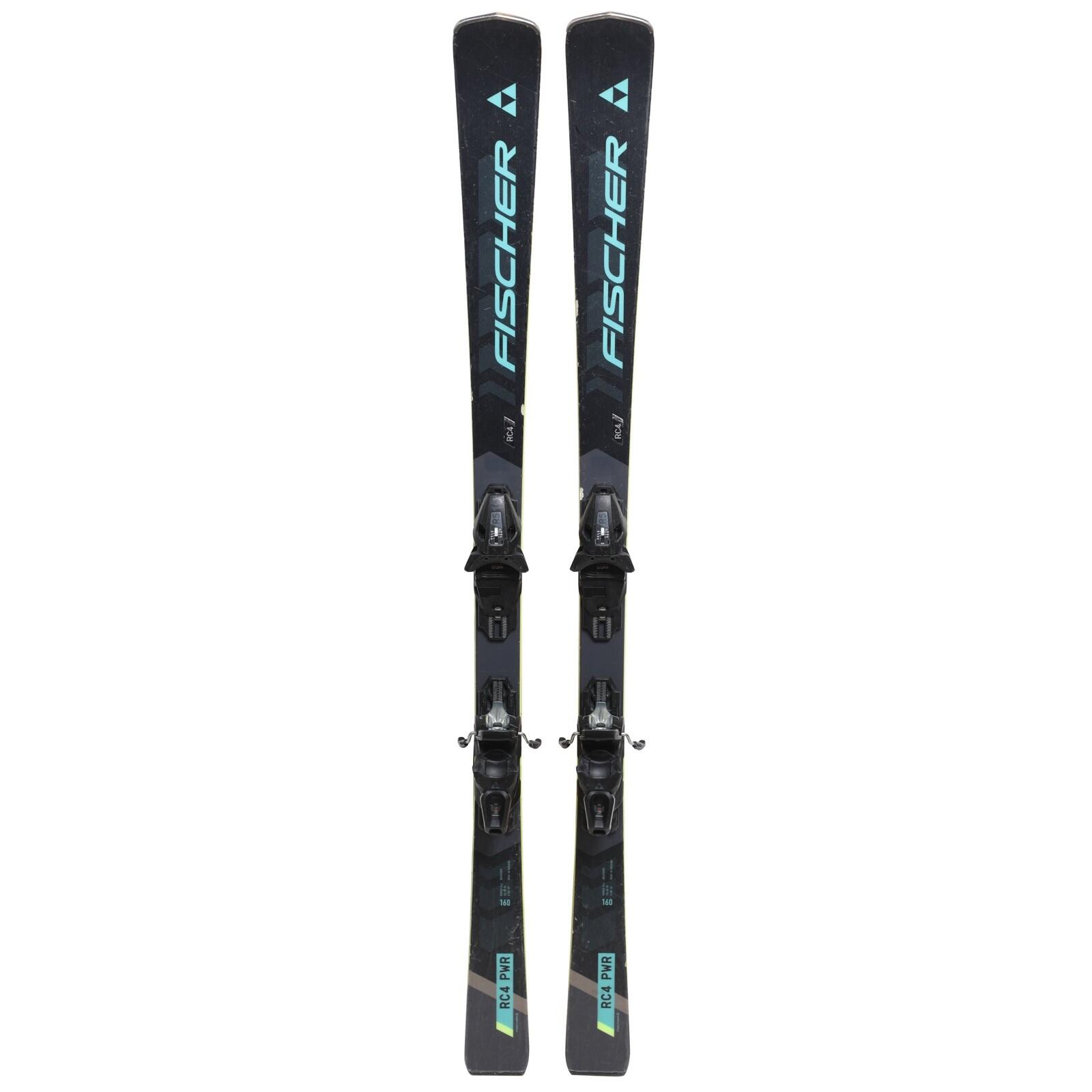 RECONDITIONNE - Ski Fischer Rc4 Pwr + Fixations 2/4