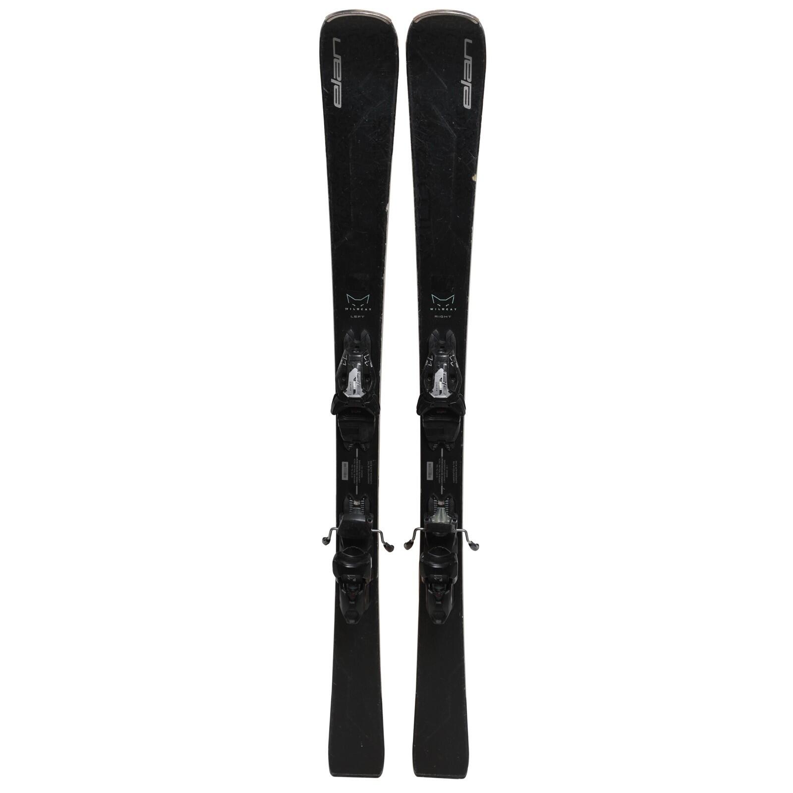 RECONDITIONNE - Ski Elan Wildcat 76 Black Edition + Fixations 2/4