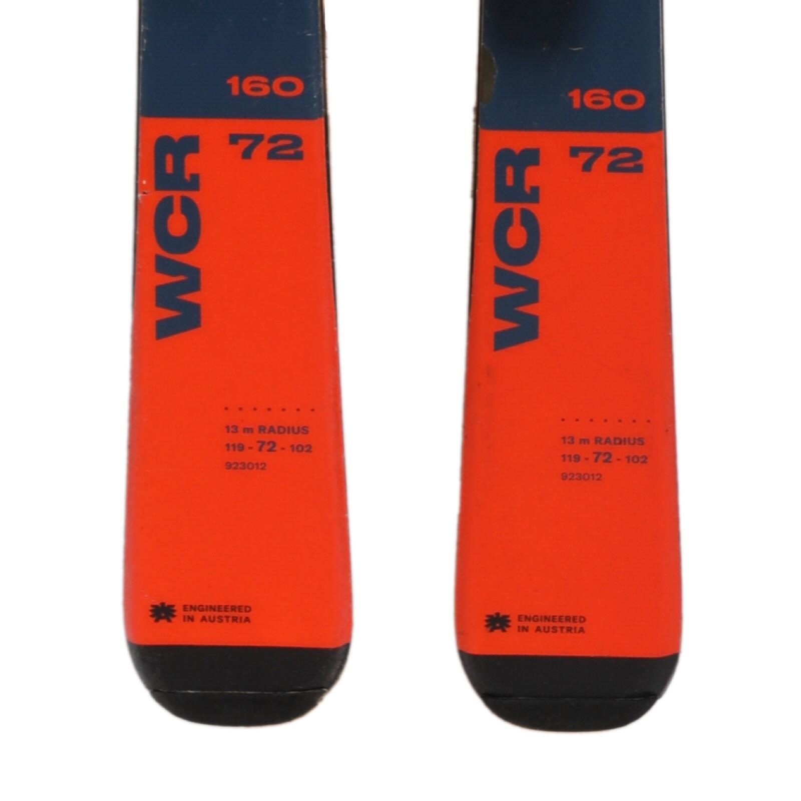 RECONDITIONNE - Ski Blizzard Wcr 72 + Fixations 4/4