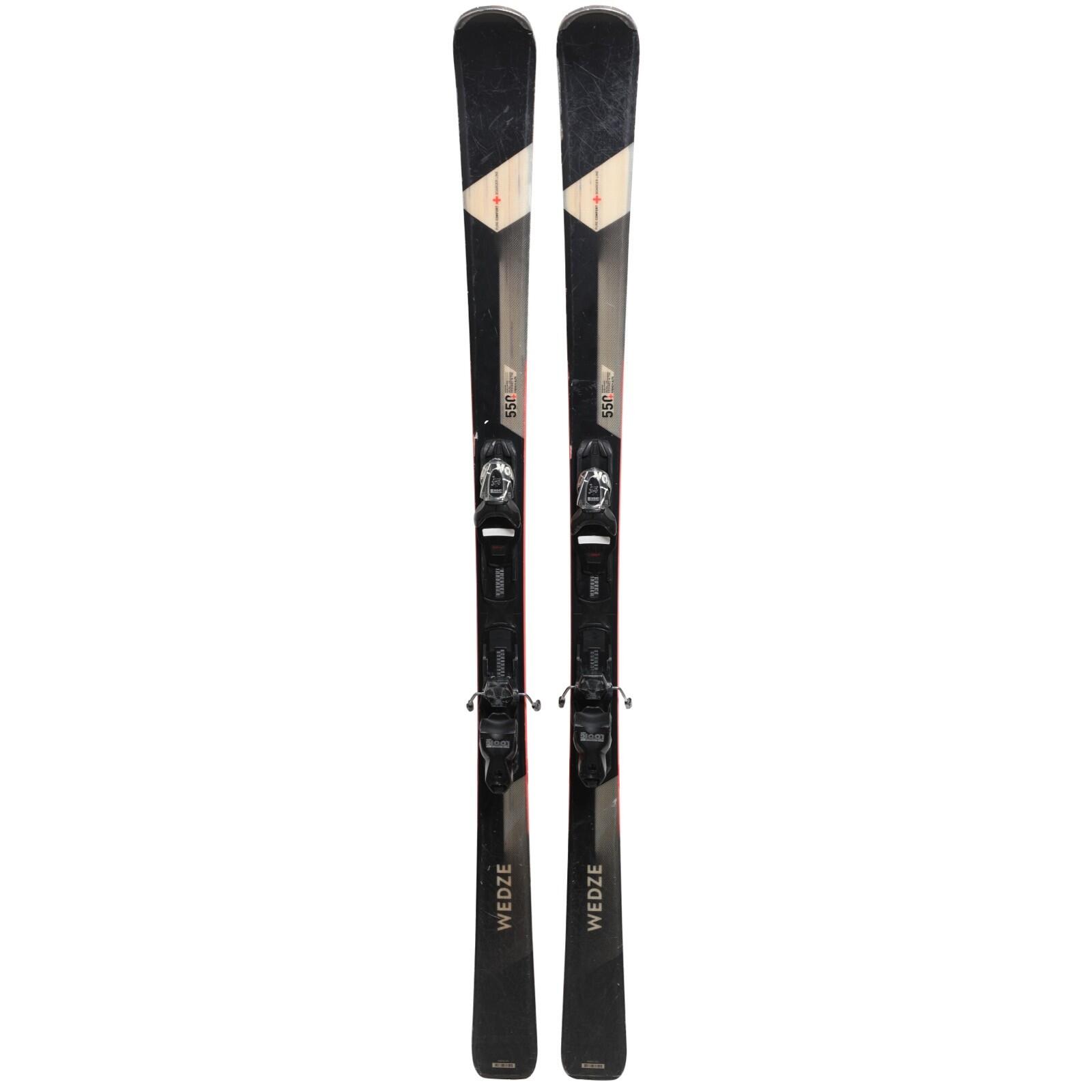TWEEDEHANDS - Ski Occasion Wedze Onebreaker 72 + Fixations - GOEDE 2/4