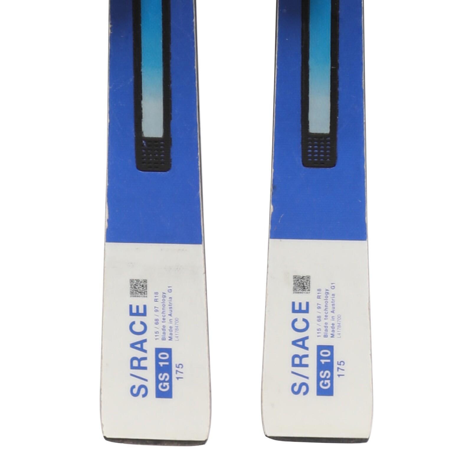 RECONDITIONNE - Ski Salomon S Race Gs 10 + Fixations 4/4
