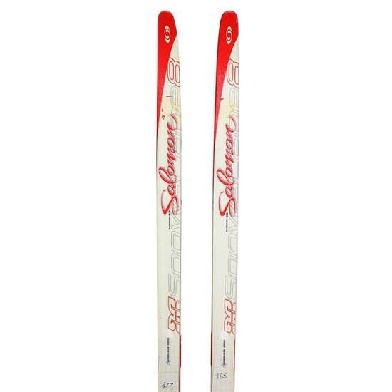 RECONDITIONNE - Ski De Fond Salomon Snowscape 8 Siam + Fixation Sns