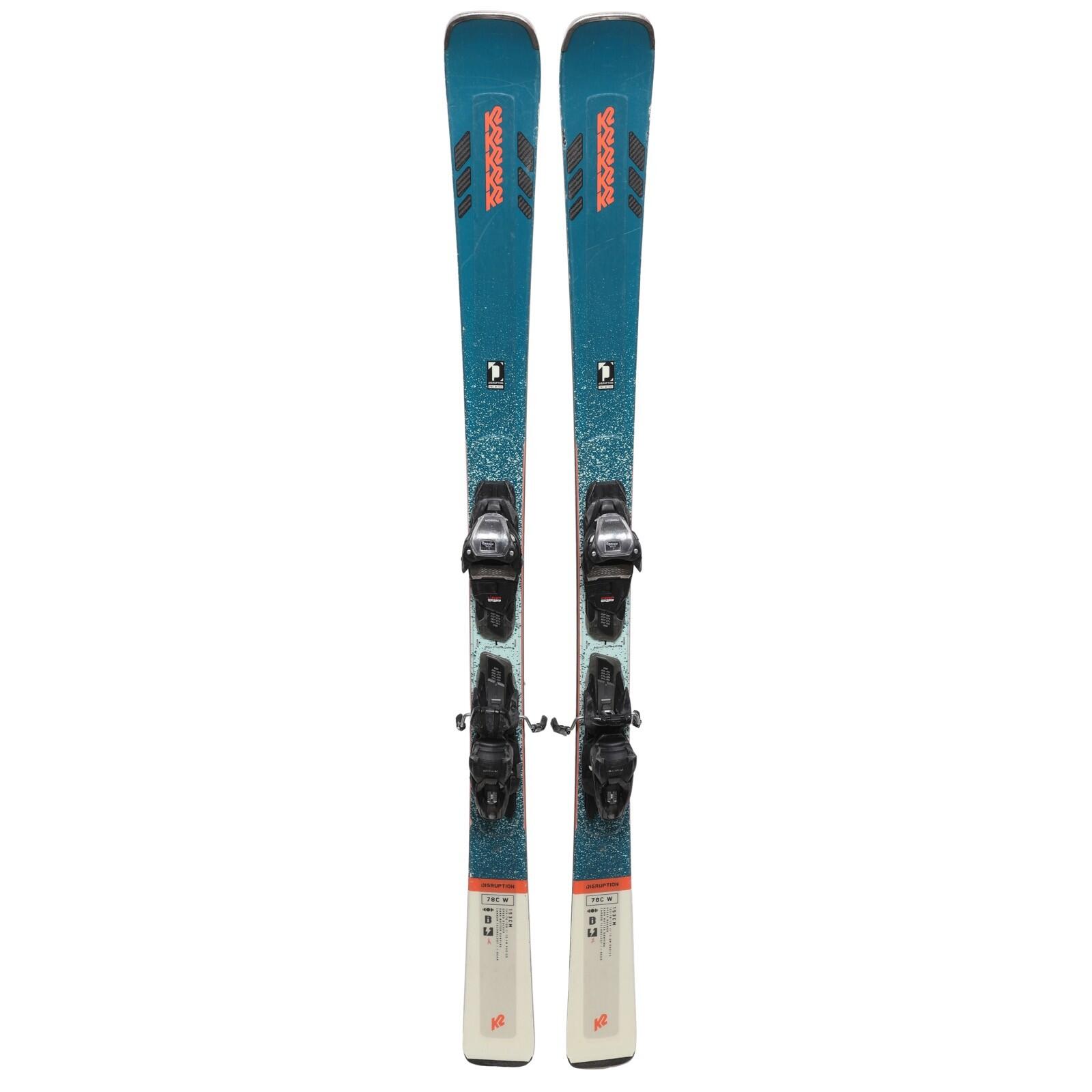 RECONDITIONNE - Ski K2 Disruption 78 C W + Fixations 2/4