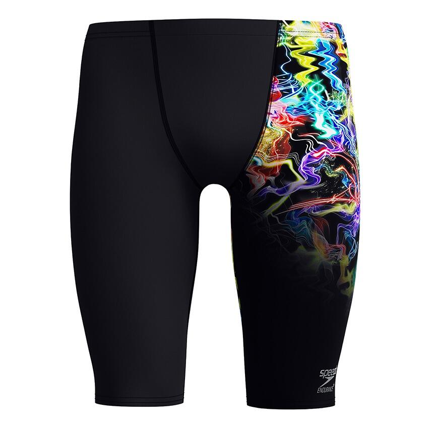 Swim jammer Speedo Eco Endurance+ Placement Print Blu/Giallo 7/7