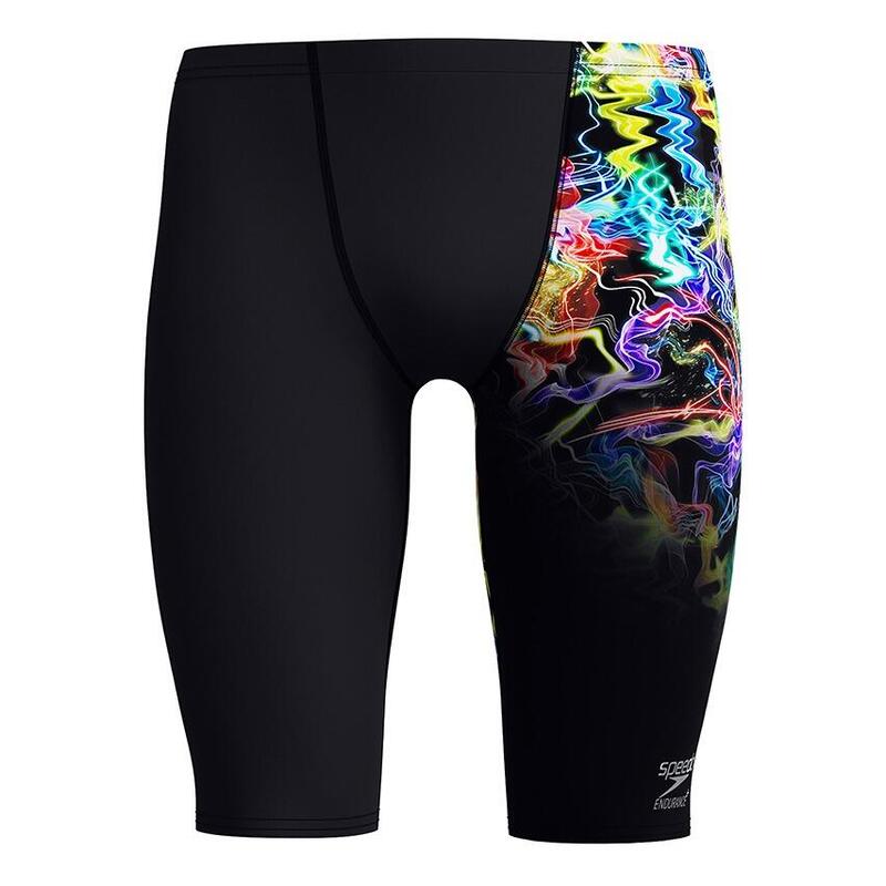 Speedo Jammer Eco Endurance+ Placement Print Blauw/Geel