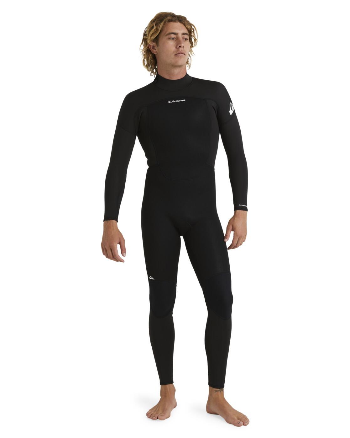 Pianka Quiksilver 3/2mm Prologue Men Back Zip FLT Black 2024 3/5