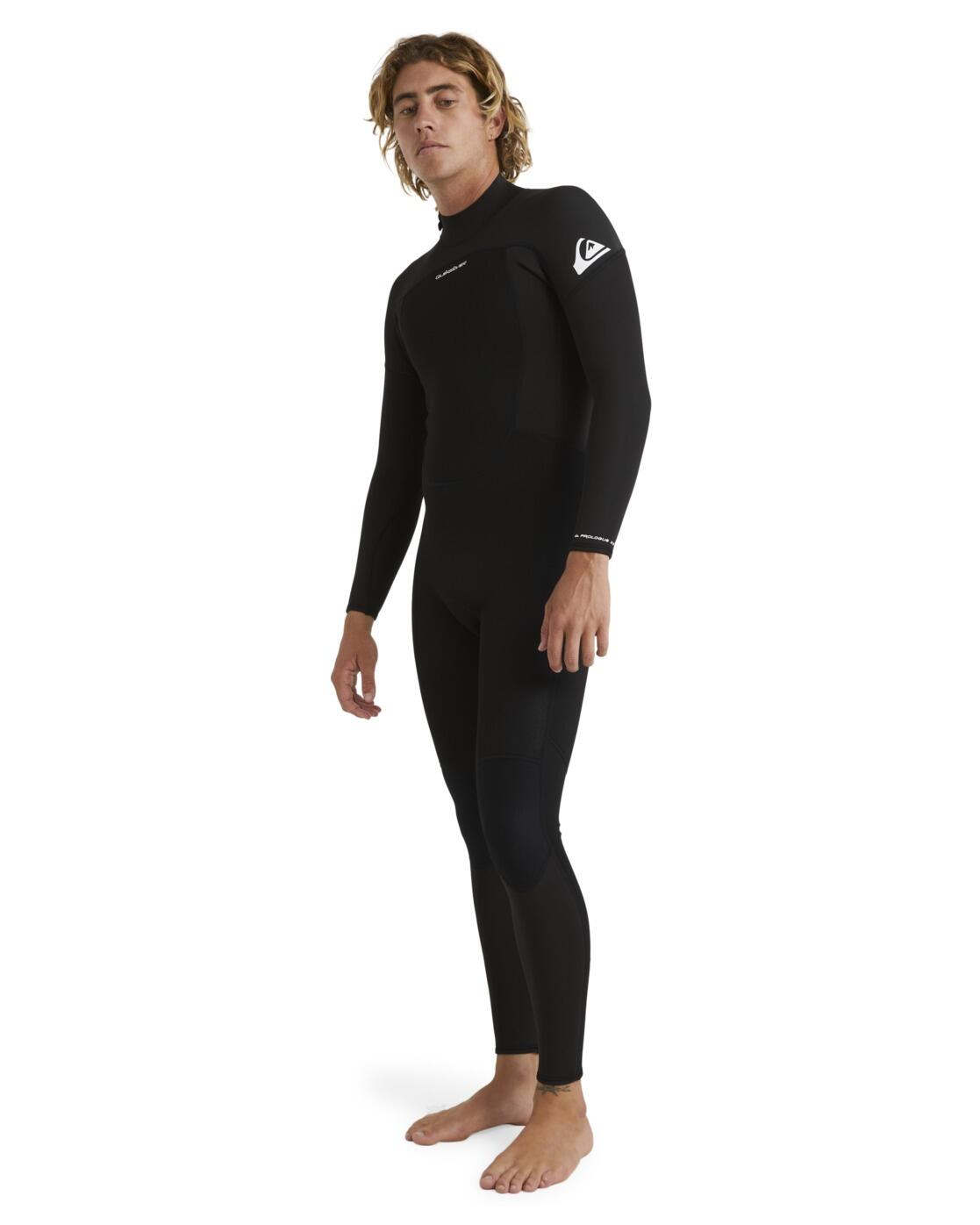 Pianka Quiksilver 3/2mm Prologue Men Back Zip FLT Black 2024 4/5