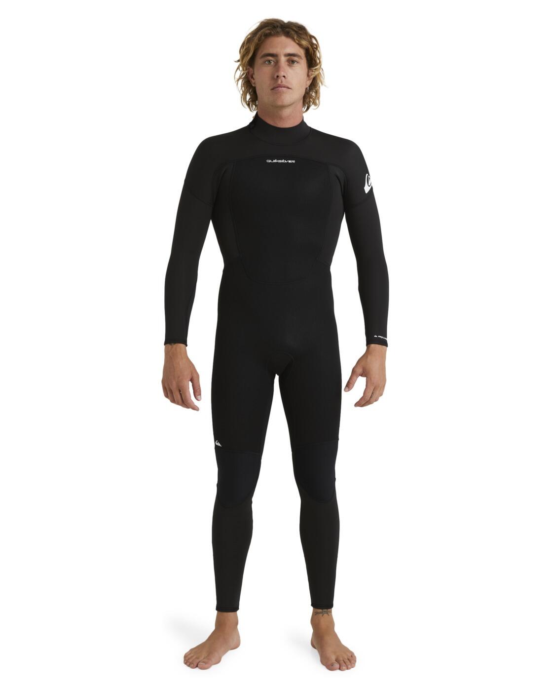 Pianka Quiksilver 3/2mm Prologue Men Back Zip FLT Black 2024 1/5