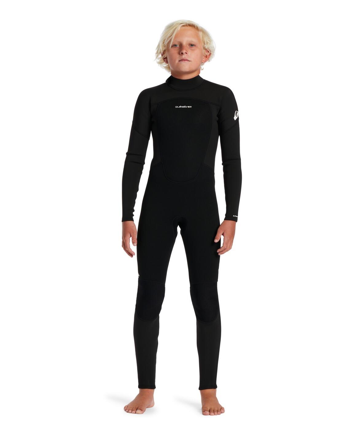 Quiksilver Back-Zip-Neoprenanzug 3/2MM PROLOGUE Schwarz Junge