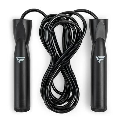 Pvc springtouw - zwart
