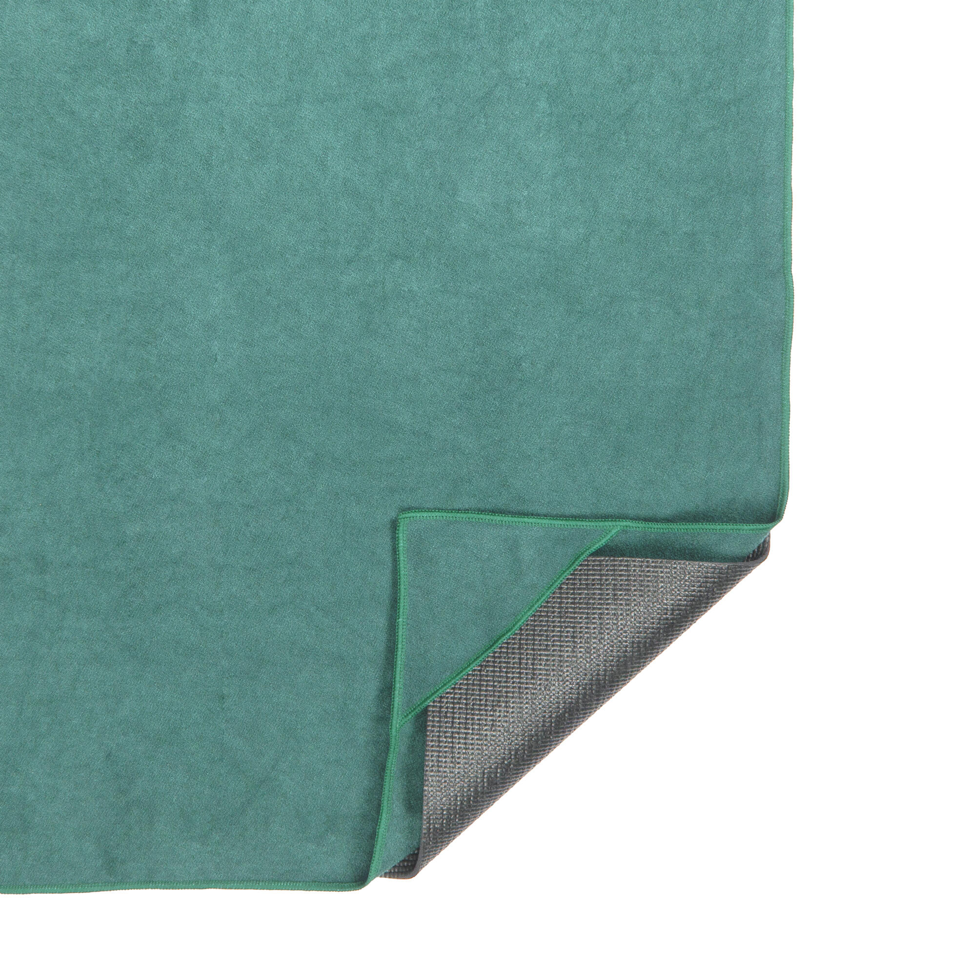 Divasya Yoga Towel Set (Recycled Microfibre): 1 x Non-Slip Yoga Towel (Non- Slip Studs), 183 x 61 cm, Yoga Mat Cushion, Travel Studio, Plus 1 Face Towel (60 x 40 cm