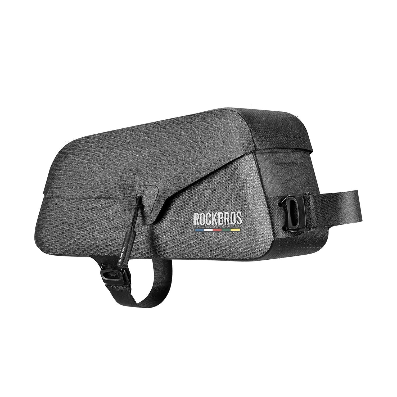 NNEOBA Waterproof 0.6L Top Tube Lightweight Frame Storage Bag Black
