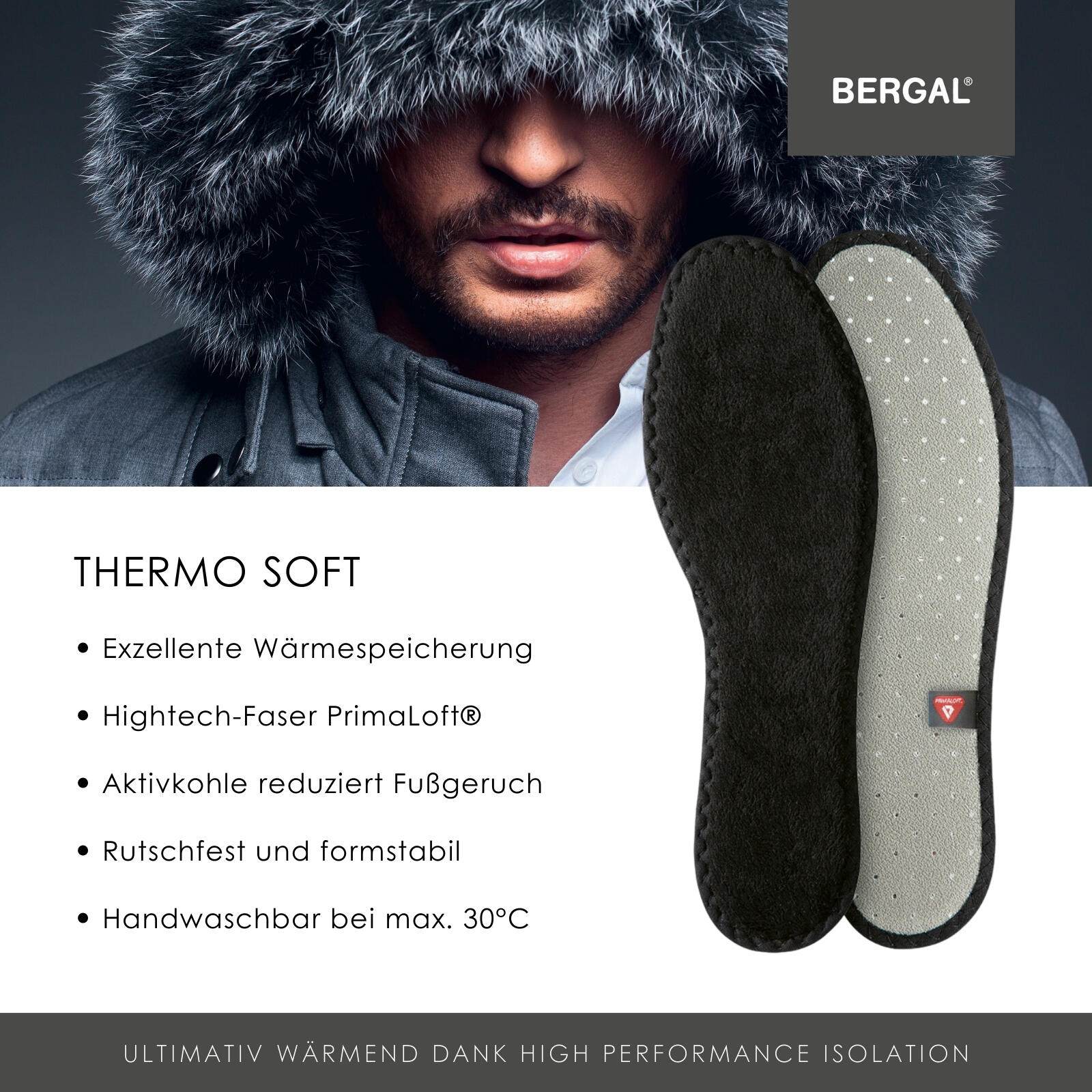 PrimaLoft® ThermoSoft Einlegesohle mit High Performance Isolation 2/7
