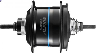 Shimano versnellingsnaaf alfine di2 - 7051-11, zwart